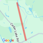 cedar swamp route map