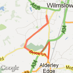 alderley route map