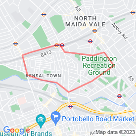 Queens Park - Maida Vale - 5.00 Km route in London