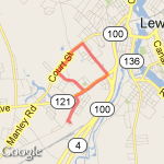 Chris' Run #2 route map