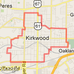 Kirkwood East Cycle route map