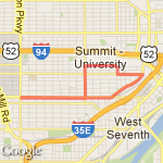 Marshall-Cathedral-Lex route map