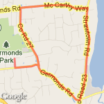 McCarthy way route map