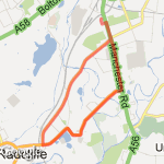 loop route home through radcliffe n back route map