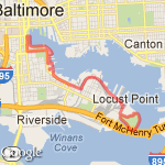 Ft mc Henry 2 times route map