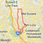 Loyola_Lake_Keswick route map