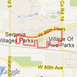 New Neighborhood route map