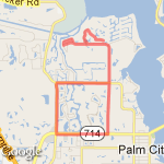 8 mile PC north loop route map