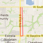 Trail by parents route map