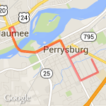 Maumee indoor 6.5 route route map