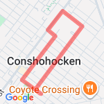 Around the B Field route map