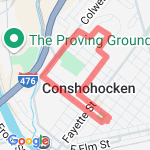 West Site Run route map