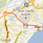 Map to Battery Park route map