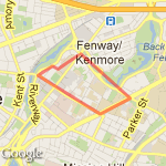 fenway-pilgrim route map
