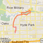 La Maison 1 route map