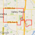 Longer run route map