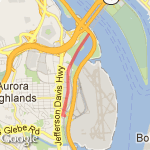 Crystal City up and back route map