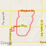 homeroute 1 route map