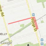 Speed Training route map