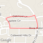 Around the block 2x route map