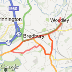 Osbourne Street  route map