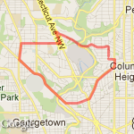 Kenyon 5/6er route map