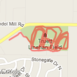 4 mile course route map