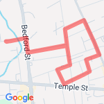 Alex's house route map