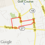 Hills west route map