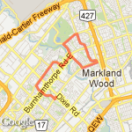 16.5 from Condo route map