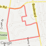 Mandaville Route route map