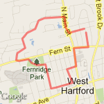 3 Miler route map