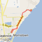 Short Loop route map