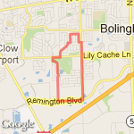 Remington Trail route map