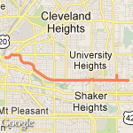 cedar hill up route map