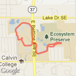 run 9/20/2012 route map