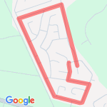 Meadows Run route map