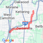 Bike to Work route map