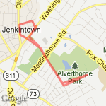 4.59 Avelthorpe Run (1 lap) route map