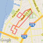 williamsburg walk route map