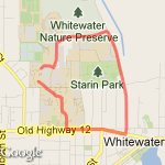 2.5 miles route map