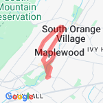 Sunday run route map