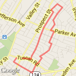 Richmond run route map