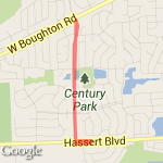 Bolingbrook- route map