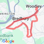 Osbourne Street/Harrytown route map