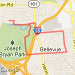 Bryan & Bell route map