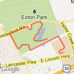 CFS XC COURSE route map