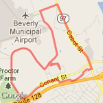 4.59 mile route route map