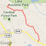 city route route map