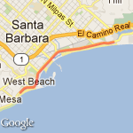 Cabrillo Beach Route route map